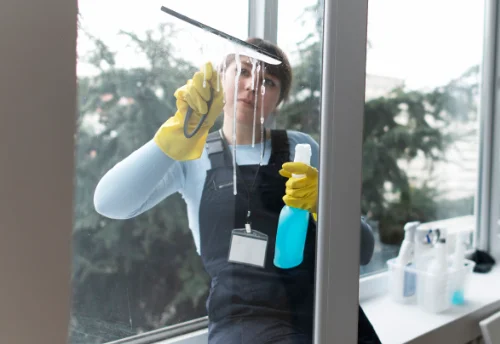 Nettoyage de vitres intérieures et extérieures à Fontpédrouse
